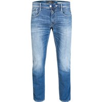 Replay Herren Jeans blau Baumwoll-Stretch Slim Fit von Replay