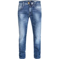 Replay Herren Jeans blau Baumwoll-Stretch Slim Fit von Replay