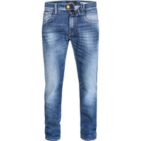 Replay Herren Jeans blau Baumwoll-Stretch Slim Fit von Replay