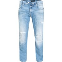 Replay Herren Jeans blau Baumwoll-Stretch Slim Fit von Replay