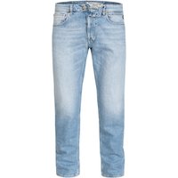 Replay Herren Jeans blau Baumwoll-Stretch Straight Fit von Replay