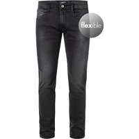 Replay Herren Jeans grau Baumwoll-Stretch Slim Fit von Replay