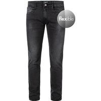 Replay Herren Jeans grau Baumwoll-Stretch Slim Fit von Replay