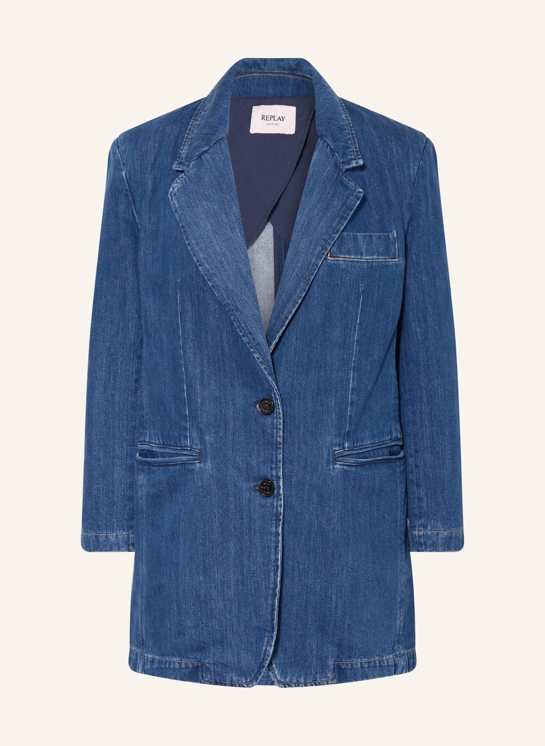 Replay Jeansblazer blau von Replay