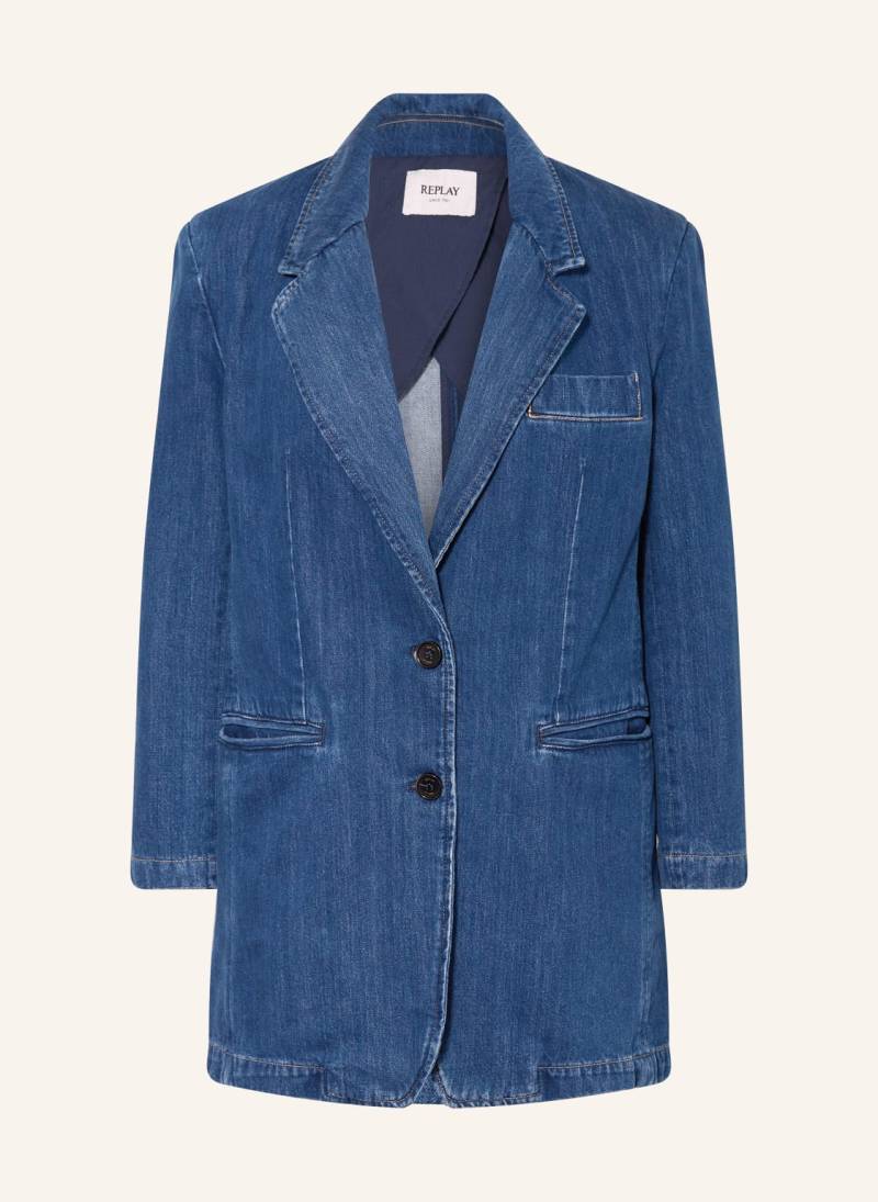 Replay Jeansblazer blau von Replay