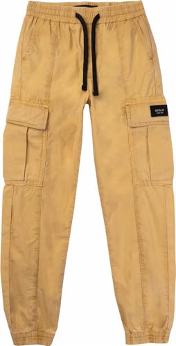 Replay Jungen Cargo-Hose mit Tunnelzug, Peanut Butter 340 (Gelb), 6 Jahre von Replay