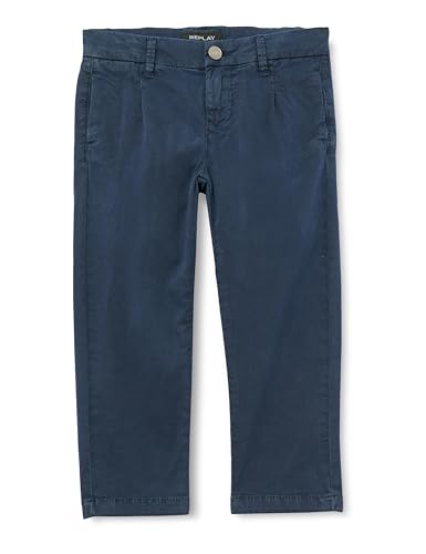 Replay Jungen Chino mit Stretch, Blue 085 (Blau), 4 Jahre von Replay