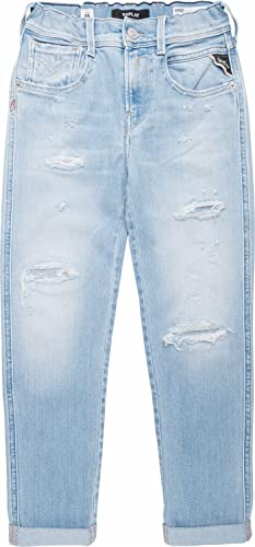 REPLAY Jungen Jeans Brae mit Powerstretch, Light Blue 010 (Blau), 16 Jahre von Replay