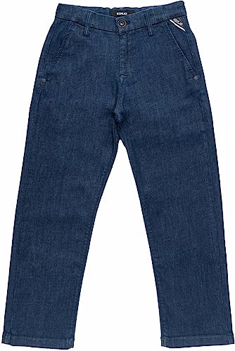 Replay Jungen Jeans Edlin Slim-Fit mit Power Stretch, Medium Blue 009 (Blau), 10 Jahre von Replay