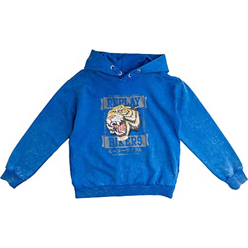 Replay Jungen Sb2445.053.22990m Kapuzenpullover, 221 Royal, 14 Jahre EU von Replay