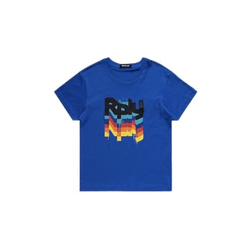 Replay Jungen Sb7401 T-Shirt, 689 Royal, 12 Jahre von Replay