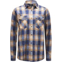 Replay Kariertes Overshirt im Used-Look von Replay