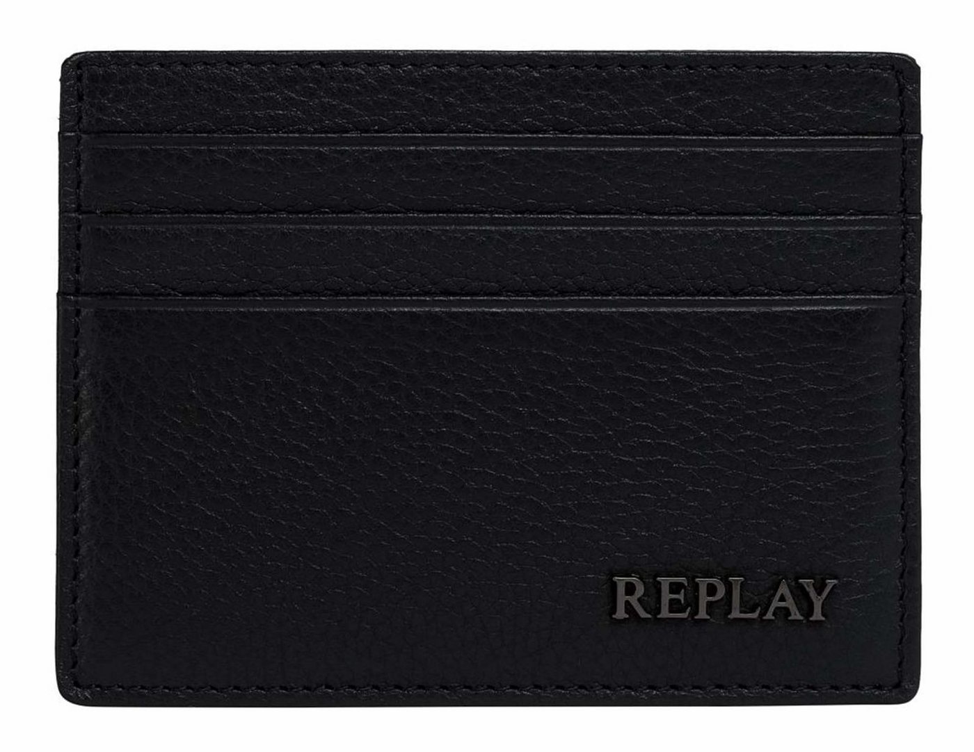 Replay Kartenetui Credit Card Holder, aus echtem Rindsleder mit RFID-Blocker Schutz Replay Kartenetui Credit Card Holder, aus echtem Rindsleder mit RFID-Blocker Schutz von Replay