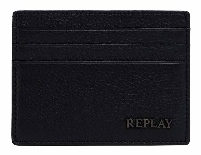 Replay Kartenetui Credit Card Holder, aus echtem Rindsleder mit RFID-Blocker Schutz Replay Kartenetui Credit Card Holder, aus echtem Rindsleder mit RFID-Blocker Schutz von Replay