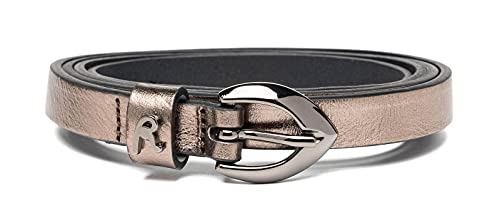 Replay Leather Belt W85 Lux Gun Metal von Replay