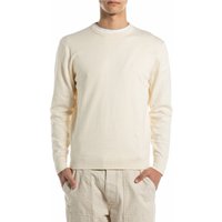 Replay Leichter Strick-Pullover aus Baumwolle und Kaschmir in XL von Replay