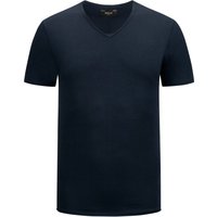 Replay Leichtes T-Shirt mit Rückennaht und V-Ausschnitt in S von Replay