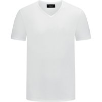 Replay Leichtes T-Shirt mit Rückennaht und V-Ausschnitt in XXL von Replay