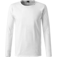 Replay Herren Longsleeve weiß Baumwolle von Replay