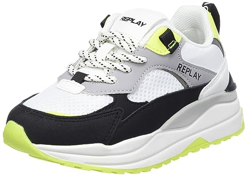 REPLAY GBS64 .000.C0003T Sneaker, Ch Grey White 786, 32 EU von Replay