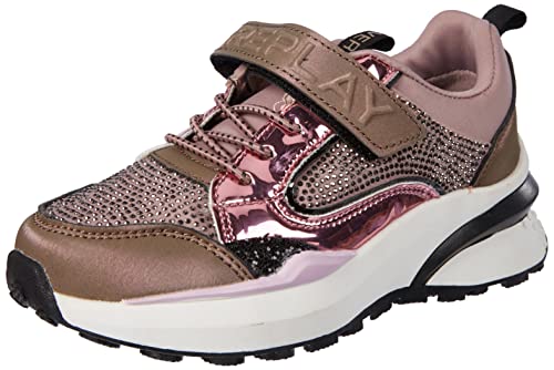 Replay Mädchen Athena Jr Sneaker, 1289rose, 37 EU von Replay