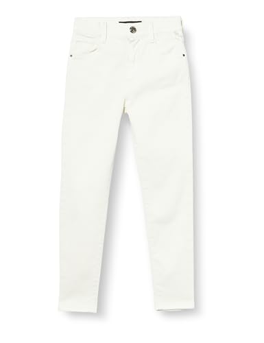 Replay Mädchen Jeans Skinny-Fit Hyperflex mit Stretch, Milk 100 (Weiß), 14 Jahre von Replay