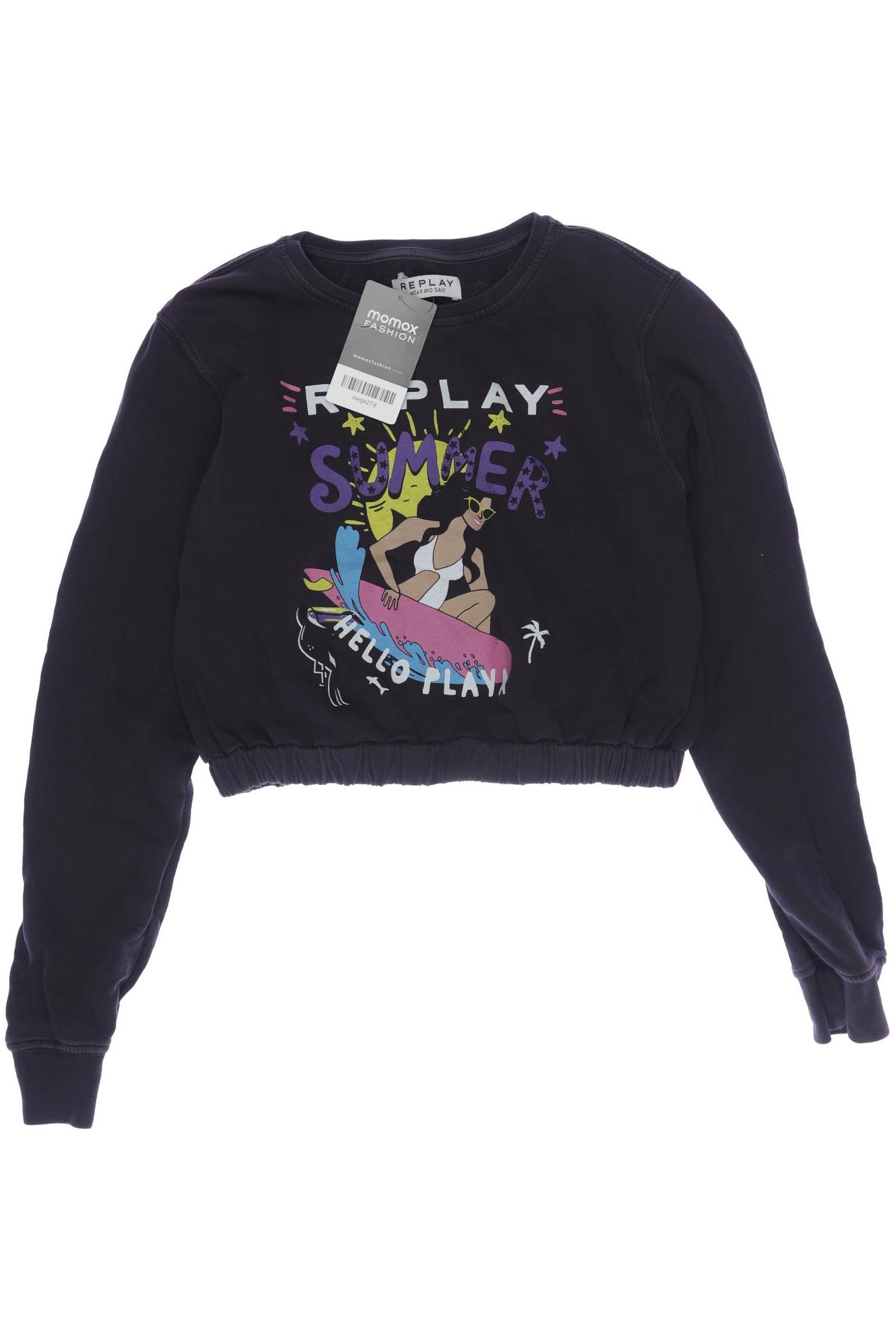 Replay Mädchen Hoodies & Sweater, grau von Replay