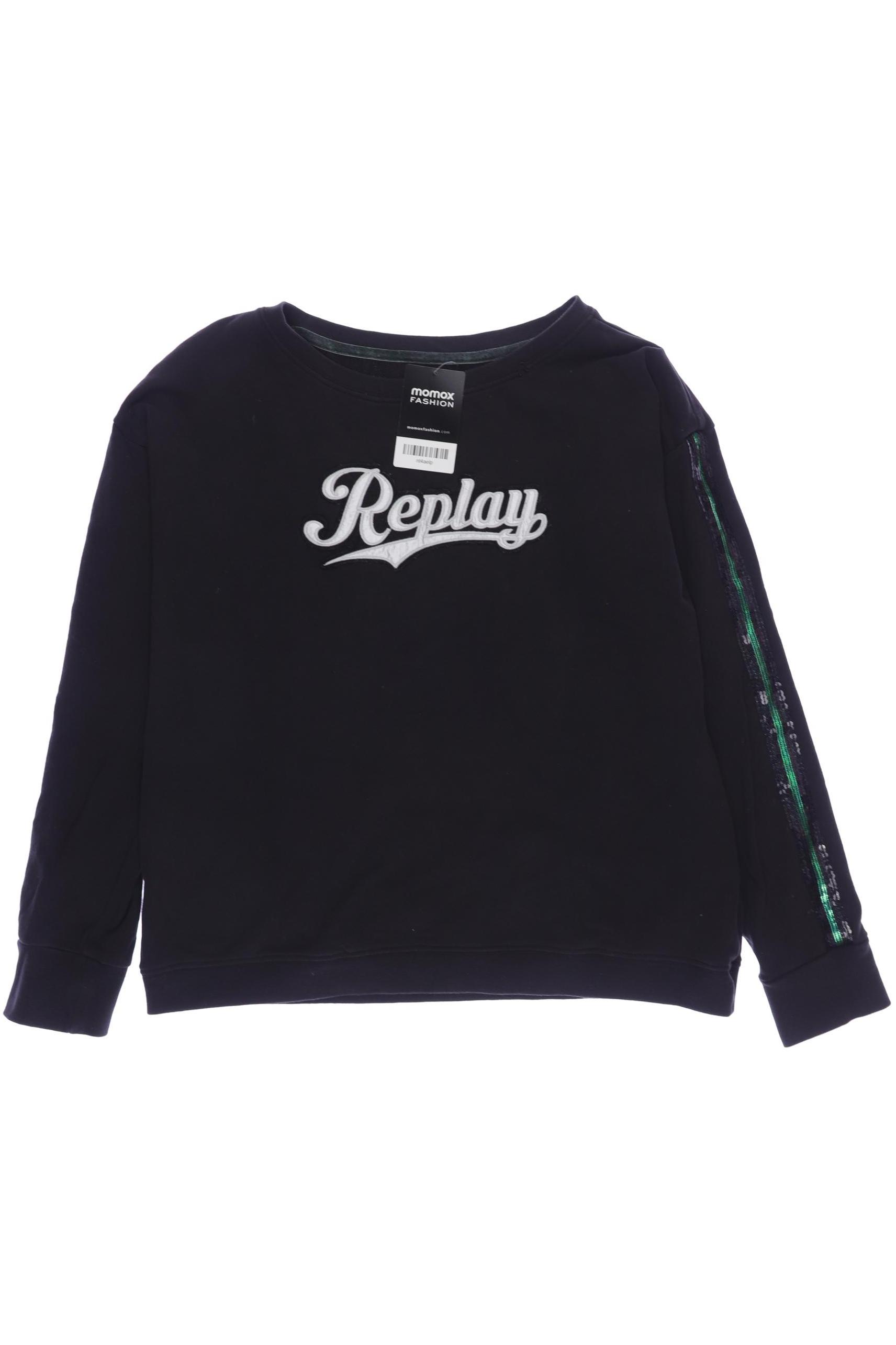 Replay Mädchen Hoodies & Sweater, schwarz von Replay