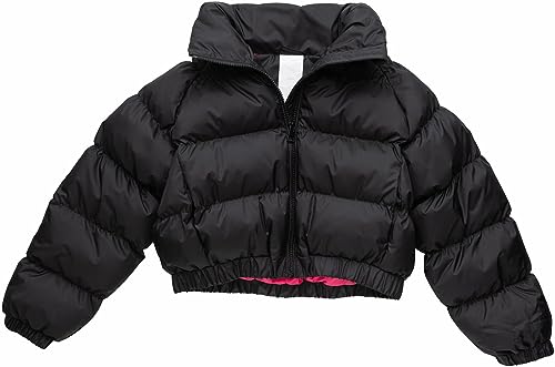 Replay Mädchen Jacke Winterjacke ohne Kapuze, Black 098 (Schwarz), 10 Jahre von Replay