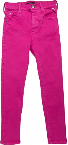 Replay Mädchen Jeans Nellie Skinny-Fit Hyperflex Colour X-Lite mit Stretch, Wild Berry 306 (Rosa), 16 Jahre von Replay