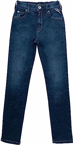 Replay Mädchen Jeans Nellie Skinny-Fit mit Power Stretch, Blau (Medium Blue 009), 16 Jahre von Replay