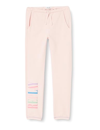 Replay Mädchen Jogginghose Logo am Bein, Light Pink 718 (Rosa), 4 Jahre von Replay