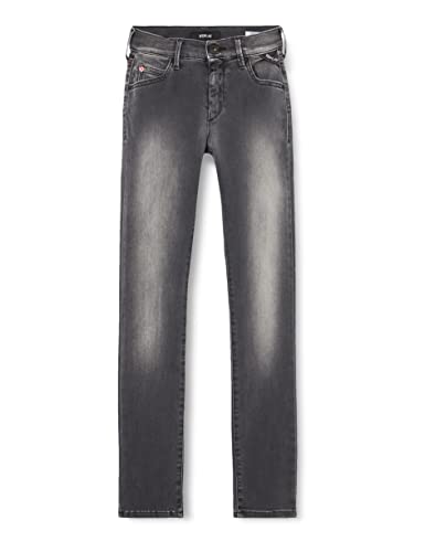 Replay Mädchen Nellie Jeans, Grau (096 MEDIUM Grey), 16A von Replay