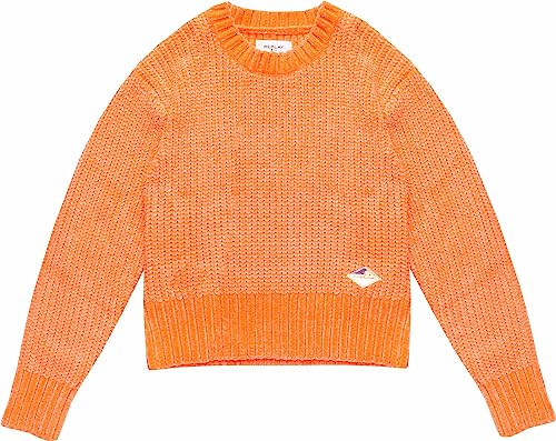 Replay Mädchen Pullover Strickpullover, Neon Orange 649 (Orange), 14 Jahre von Replay
