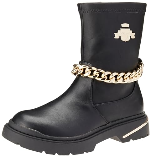 Replay Mädchen Stiefel Joplin 7 mit Reißverschluss, Schwarz (Black 003), 33 von Replay