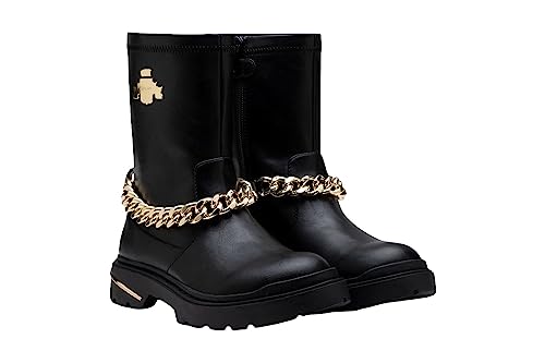 Replay Mädchen Stiefel Joplin 7 mit Reißverschluss, Schwarz (Black 003), 38 von Replay