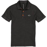 Replay Herren Polo-Shirt grau Baumwoll-Piqué von Replay