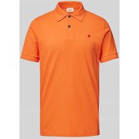 Replay Regular Fit Poloshirt mit Logo-Stitching in Orange, Größe XXL Replay Regular Fit Poloshirt mit Logo-Stitching in Orange, Größe XXL von Replay
