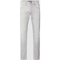 Replay Regular Slim Fit Jeans Modell 'WILLBI' in Silber, Größe 33/32 von Replay