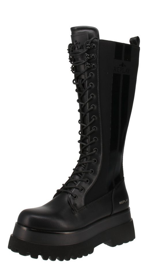 Replay Replay Any Over High GWL72 C0023S - Damen Boots - 003-Black Stiefel von Replay