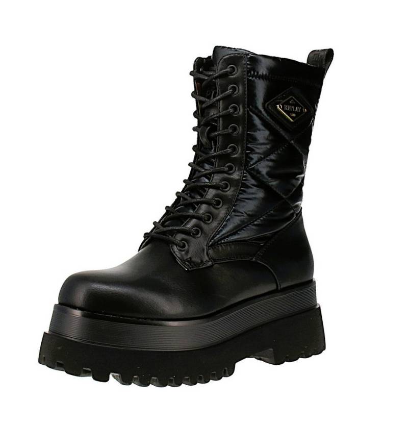 Replay Replay Any Quilt GWL72 C0024S - Damen Boots - 003-Black Stiefel von Replay