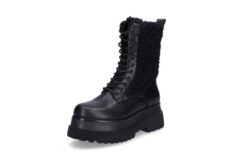 Replay Replay Damen Schnürboot Any Fur schwarz Schnürboots von Replay