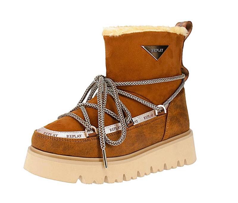 Replay Replay Melrose Aspen GWF2H C0018T - Damen Boots - 012-Brown Stiefel von Replay