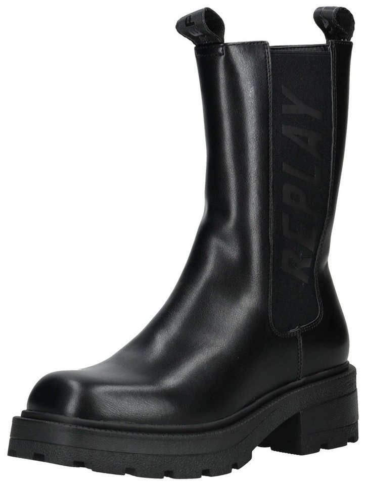 Replay Replay Stiefelette Lederimitat/Textil Stiefelette von Replay