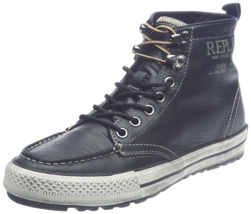 Replay Rodney, Herren Sneakers, Schwarz, Gr. 41 von Replay