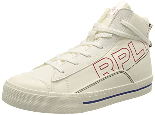 REPLAY SNAP JR MID Sneaker, 041 Off White, 31 EU von Replay