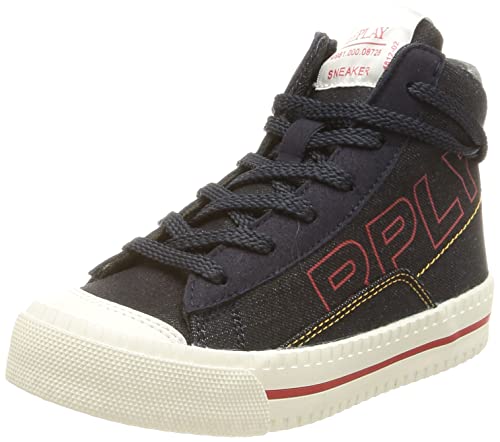 REPLAY SNAP JR MID Sneaker, 1494 Denim Navy, 33 EU von REPLAY