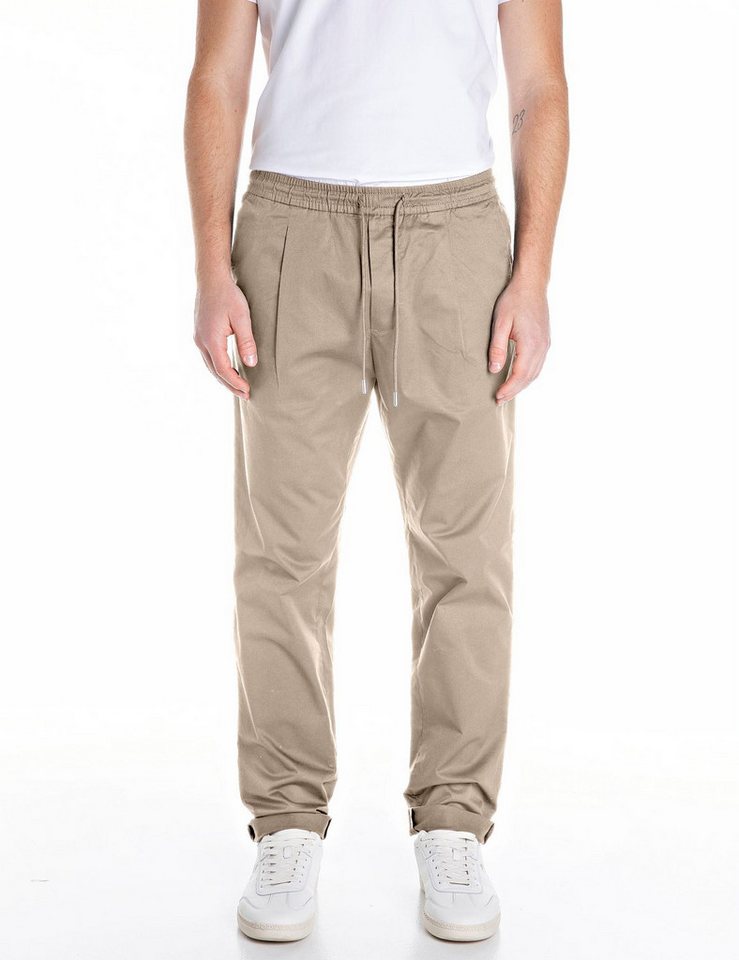 Replay Schlupfhose Regular Fit mit elastischem Bund von Replay