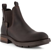 Replay Herren Chelsea Boots braun Glattleder von Replay