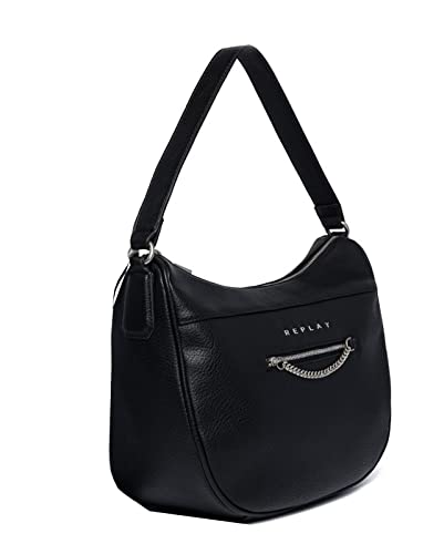 Replay - Schultertasche 30 cm black von Replay